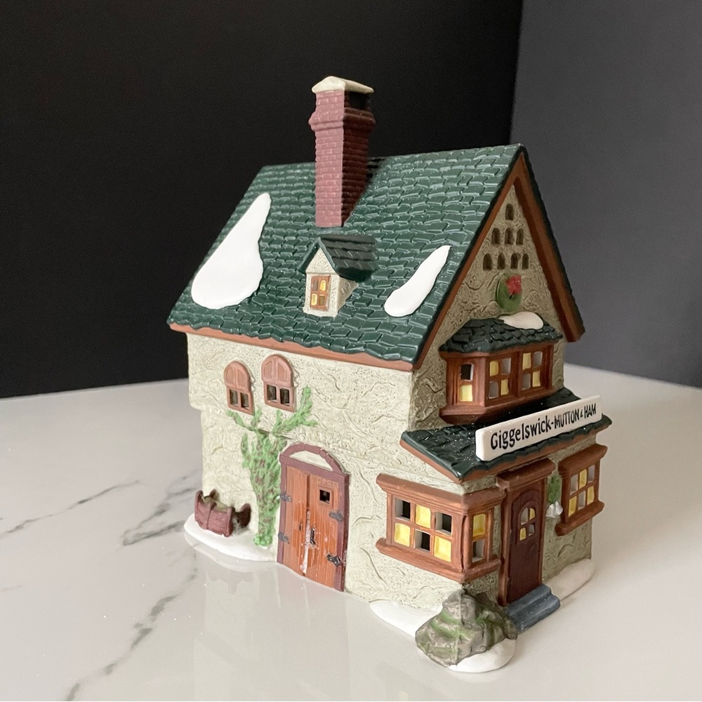 "Giggelswick Muton & Ham" Dickens Snow Village by Dept. 56 - Picture 5 of 13